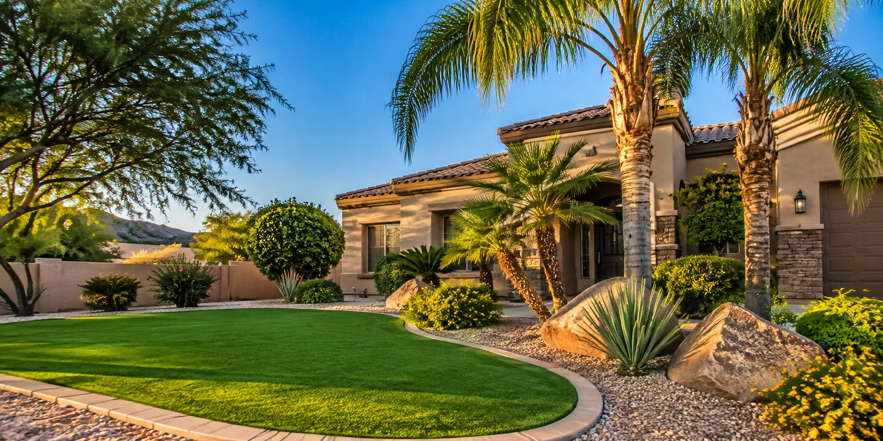 Arizona landscaping project example